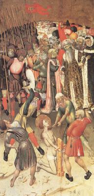 Two Scenes from the Legend of ST.George The Flagellation The Saint Dragged through the City (mk05), MARTORELL, Bernat (Bernardo)